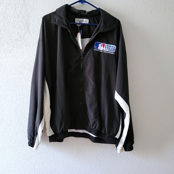 Vintage Tonix MLB Urban Youth Academy California Windbreaker Jacket  Size Large - Picture 15 of 15